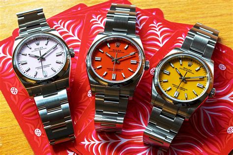 rolex oyster arancio|rolex oyster perpetual sizes.